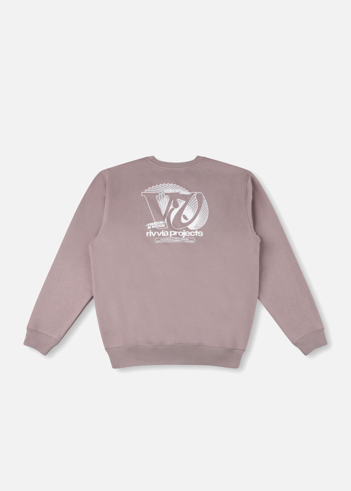 VV SPIRAL CREW : PALE PLUM