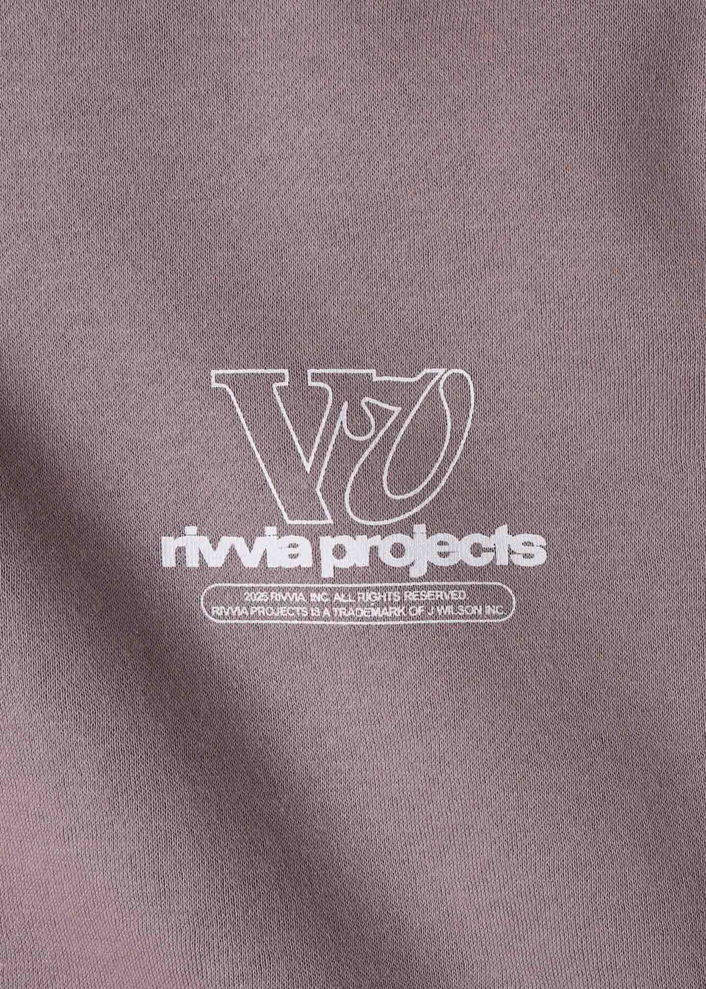 VV SPIRAL CREW : PALE PLUM