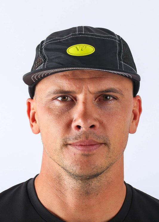 VV DOME RUNNING CAP : BLACK