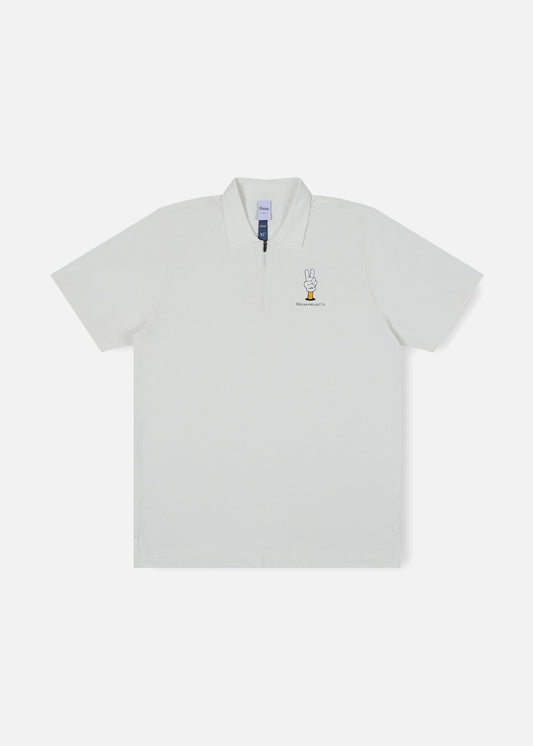 FLOWSTATE POLO : WHITE