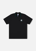 GOLFERS CLUB POLO : BLACK GREEN