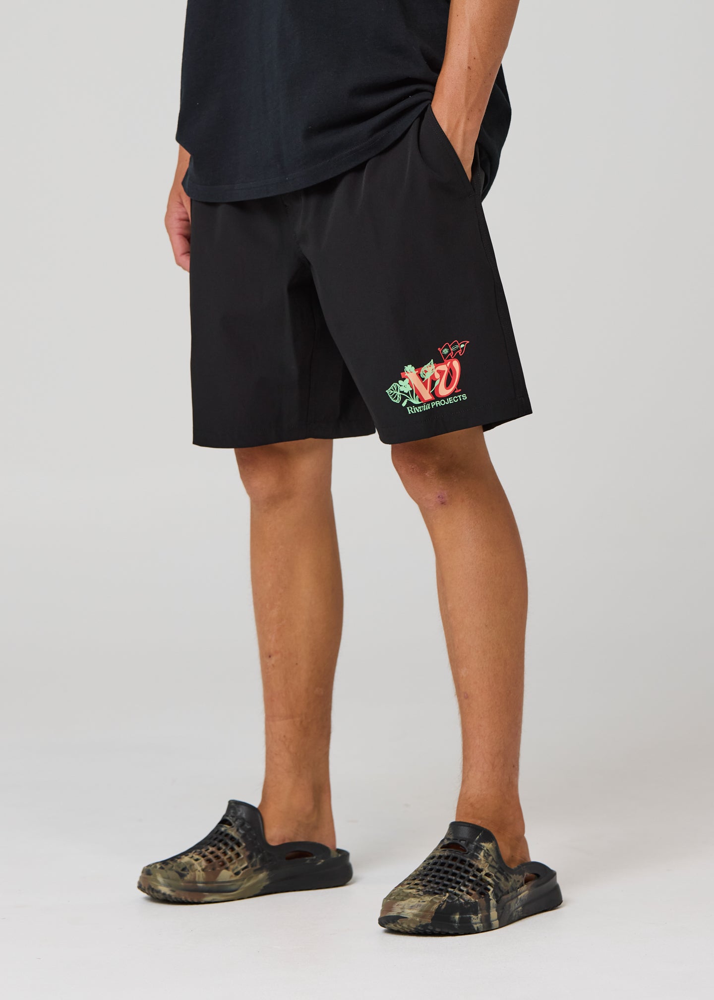 DAILY RIDE PROSPERITY SHORT : BLACK