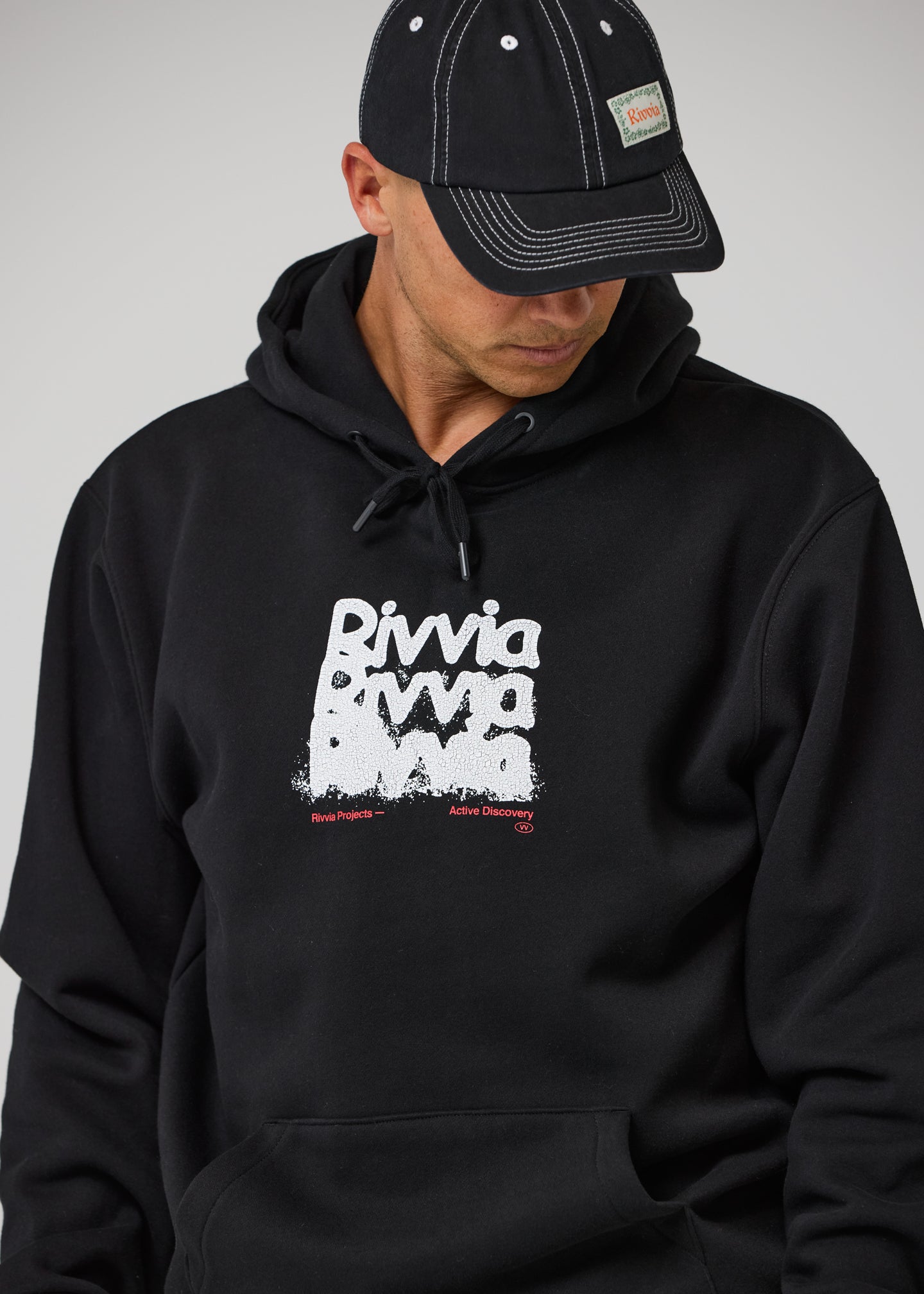 BLUR HOOD  : BLACK