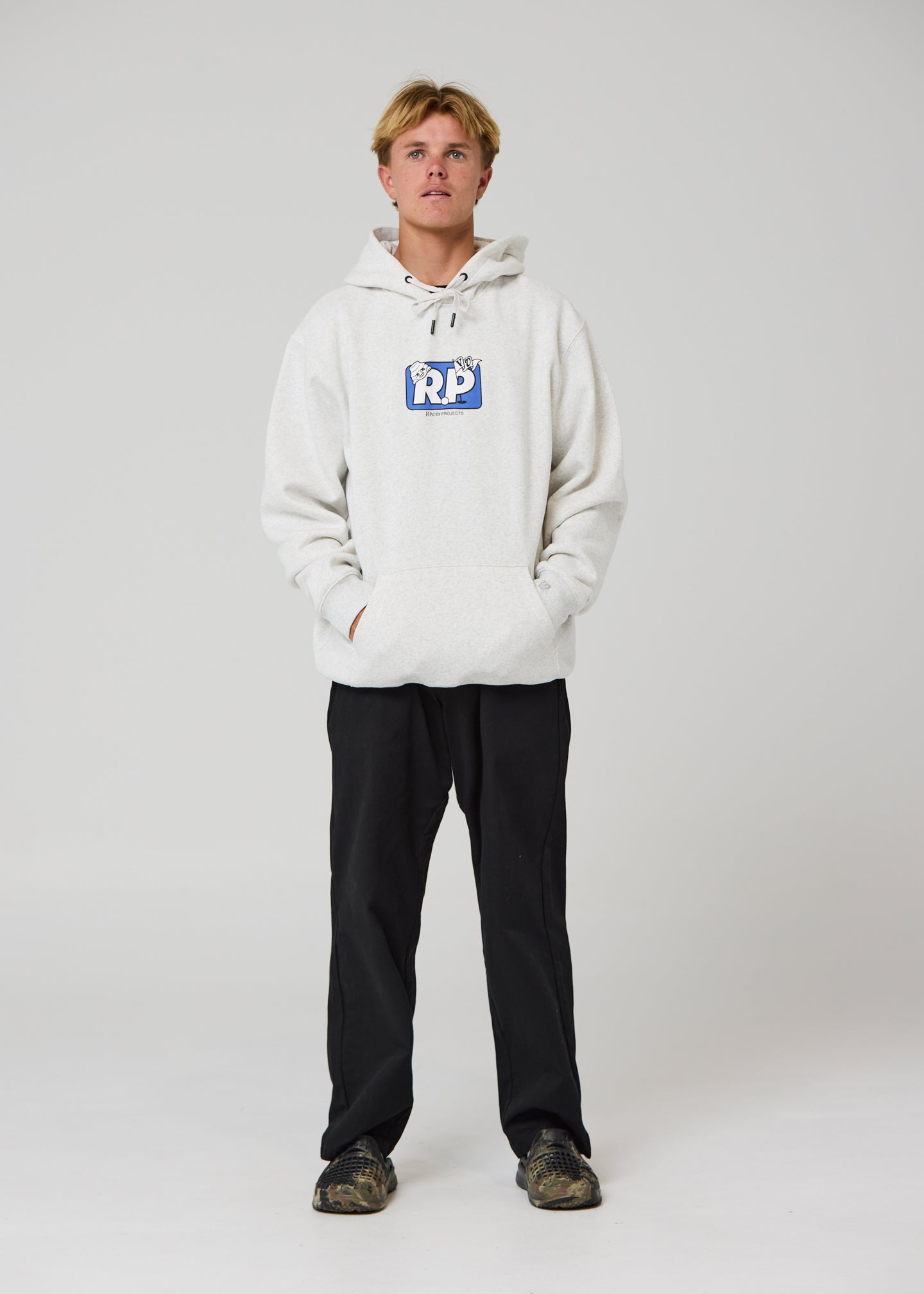 OUR BUDDY HOOD : GREY MARLE