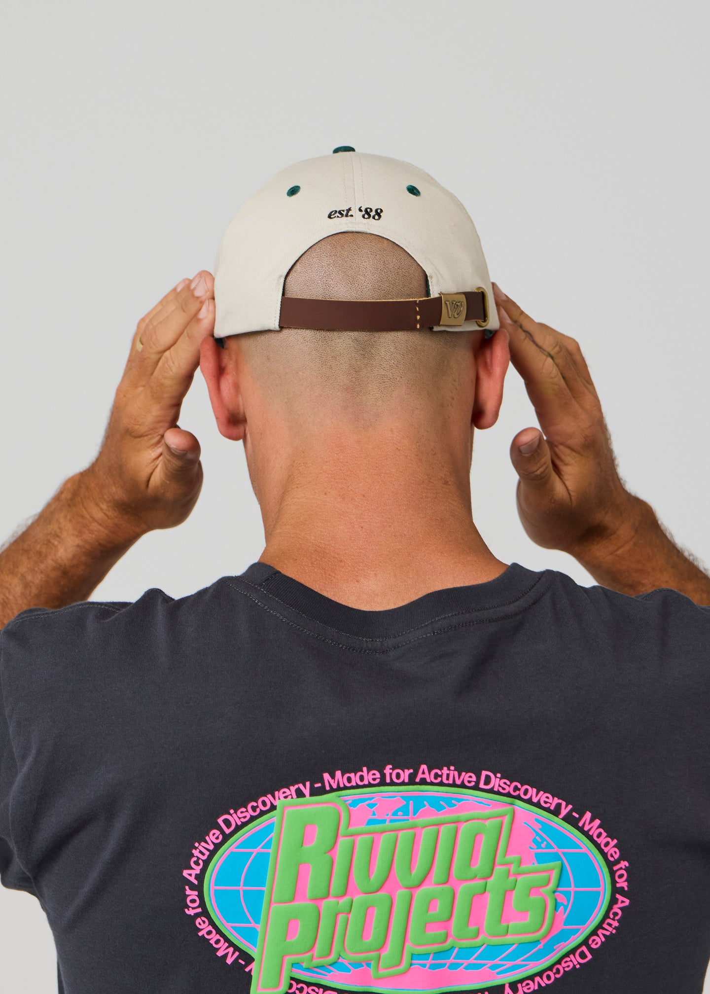 REAL GAME CAP : BONE GREEN