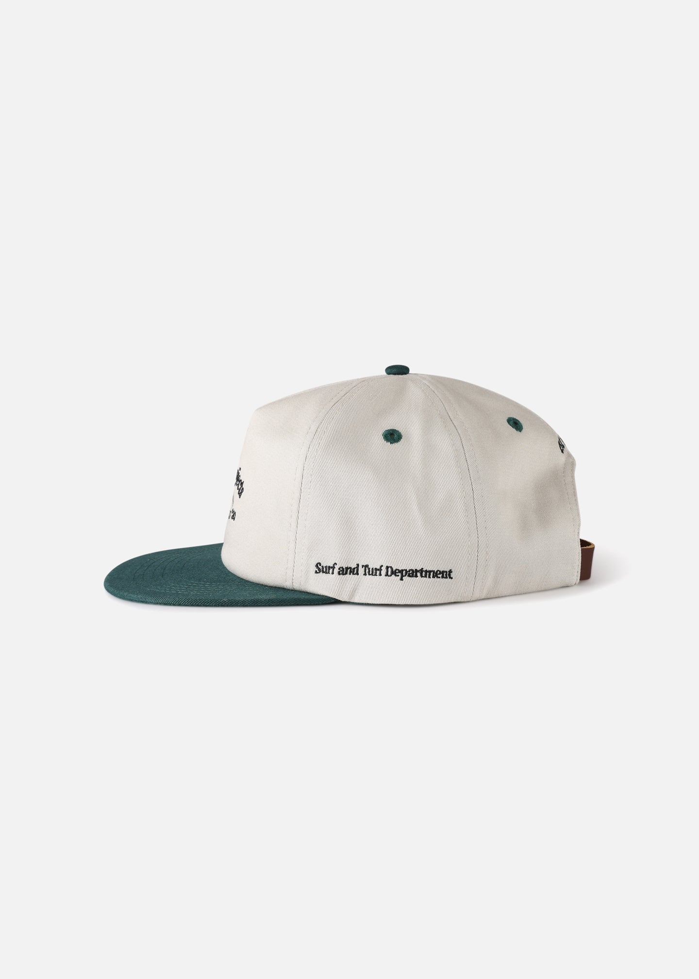 REAL GAME CAP : BONE GREEN