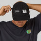 BLUR CAP : WASHED BLACK