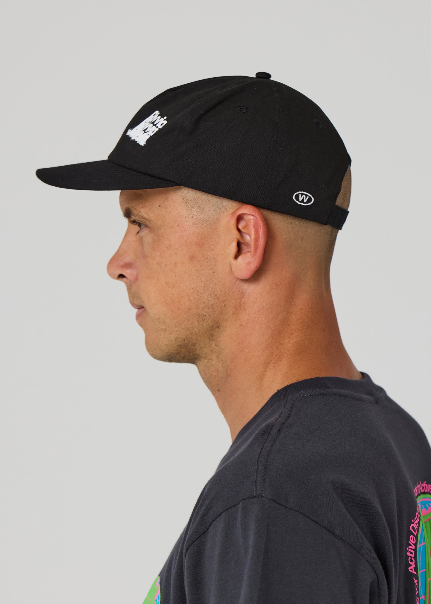 BLUR CAP : WASHED BLACK