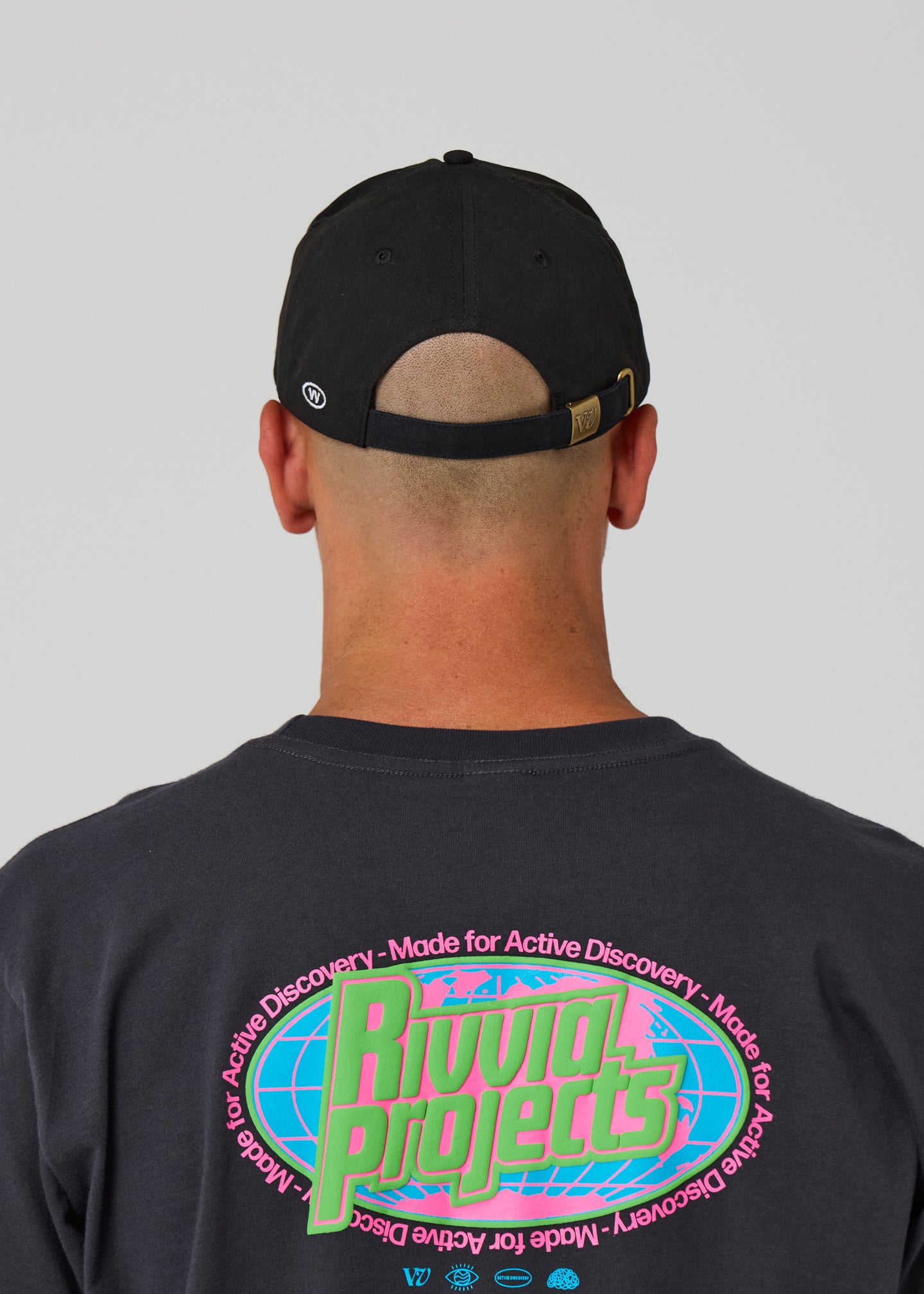 BLUR CAP : WASHED BLACK
