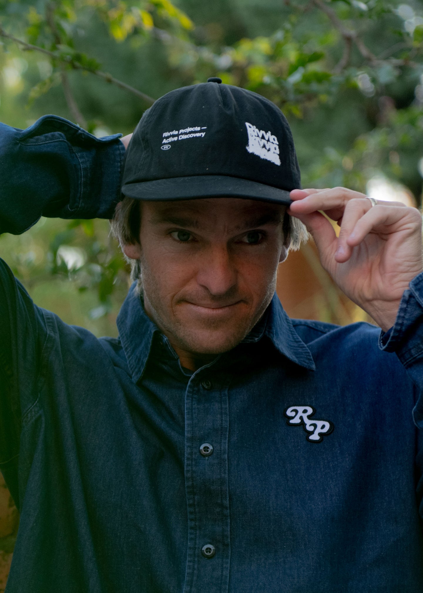 BLUR CAP : WASHED BLACK