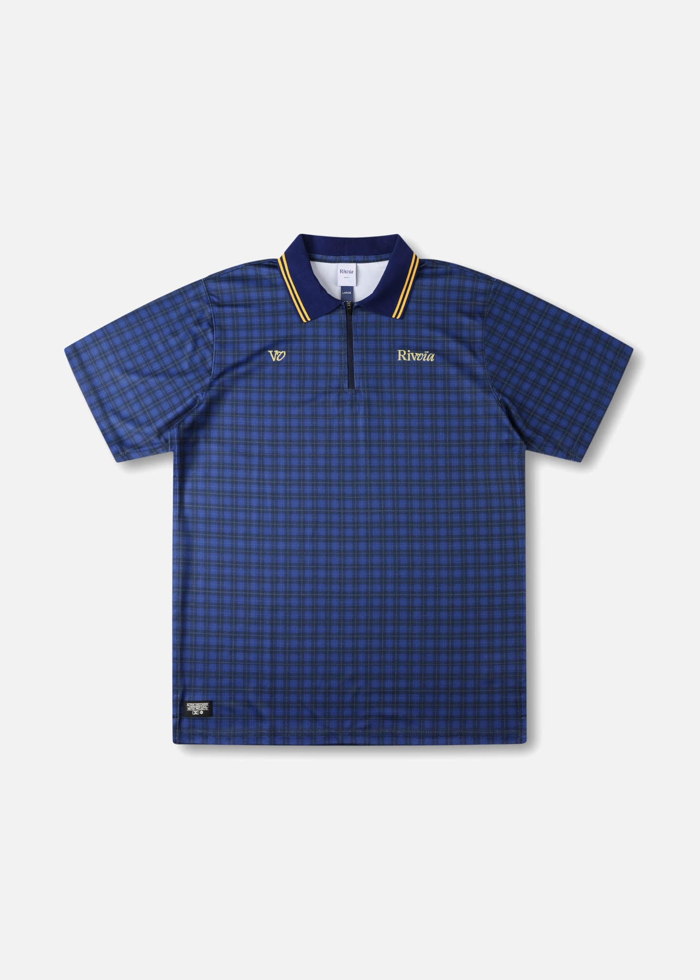 RPL CHECK POLO : BLUE CHECK