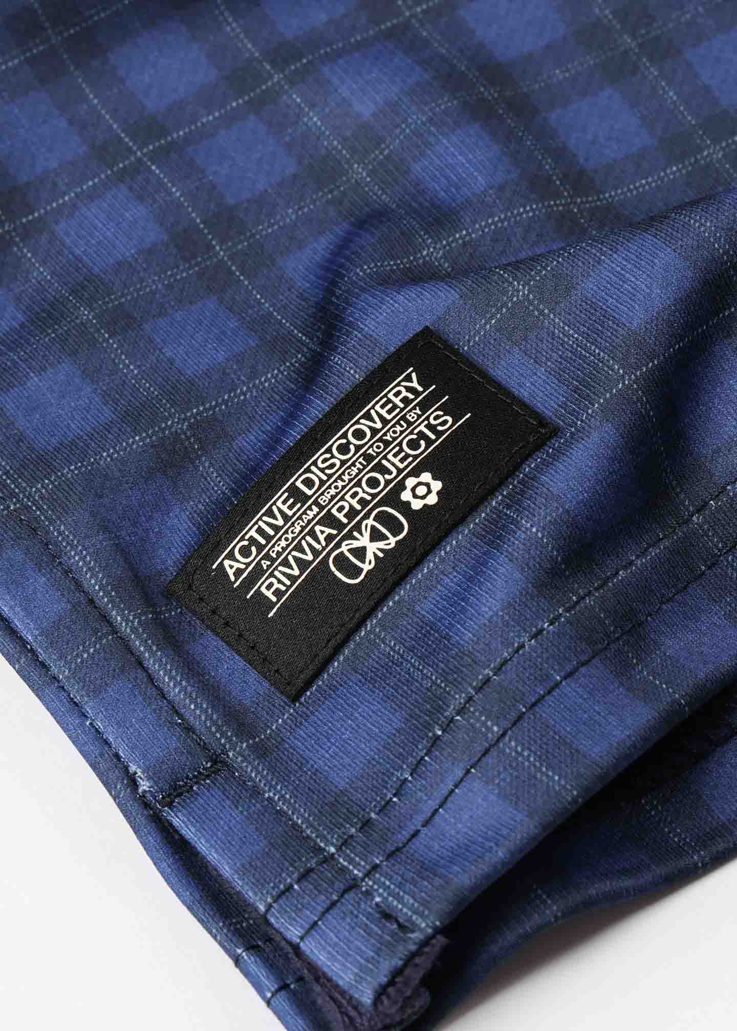 RPL CHECK POLO : BLUE CHECK
