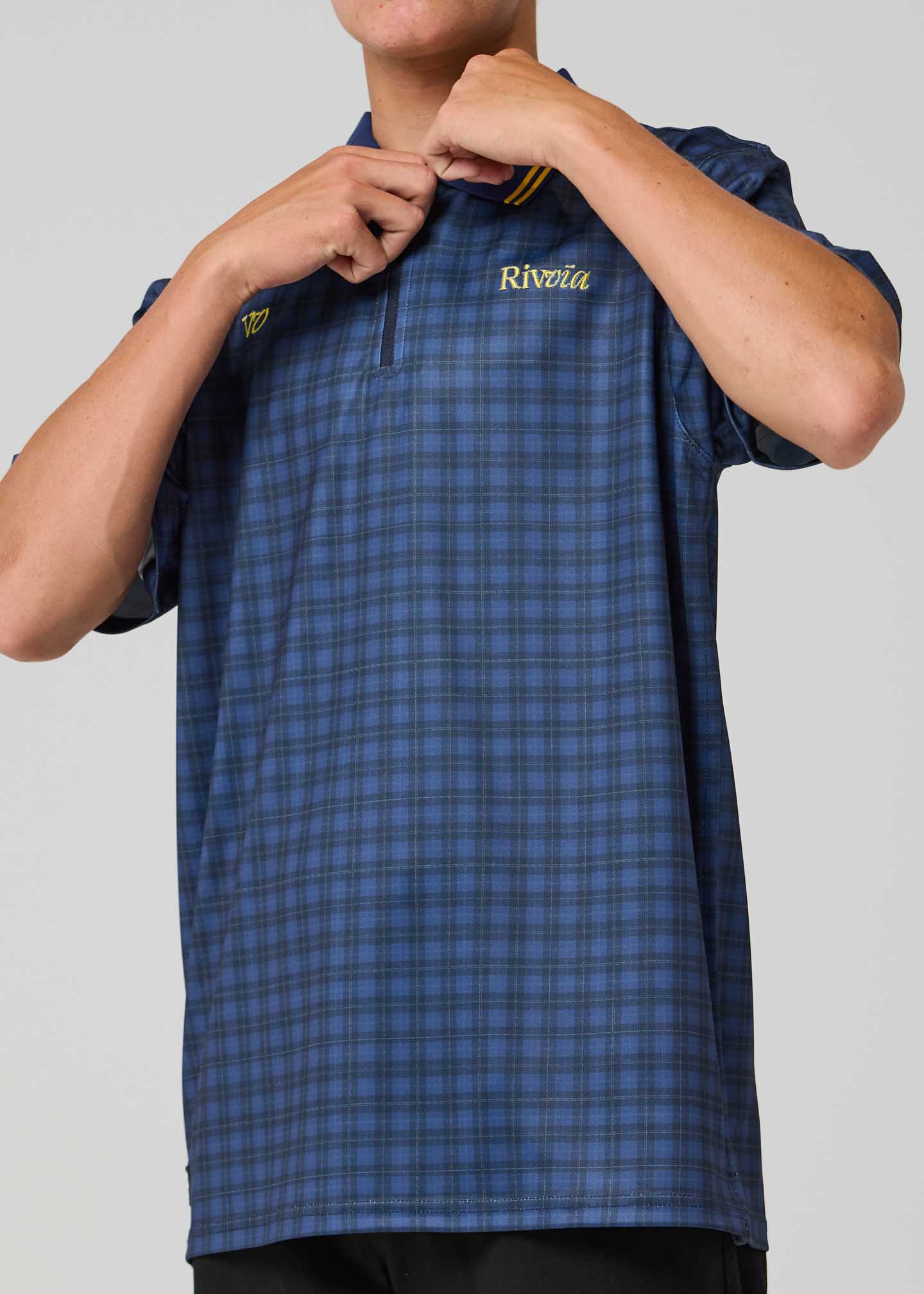 RPL CHECK POLO : BLUE CHECK