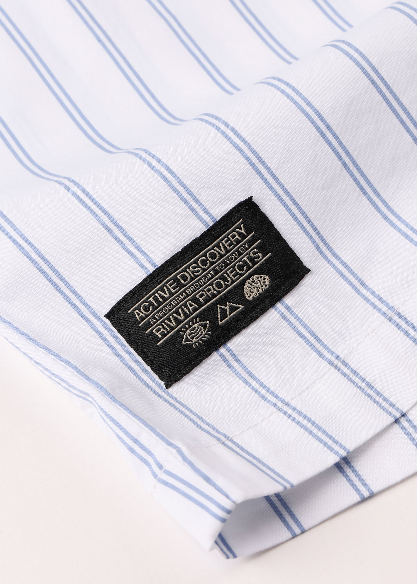 PROJECTS STRIPE SS SHIRT : WHITE BLUE