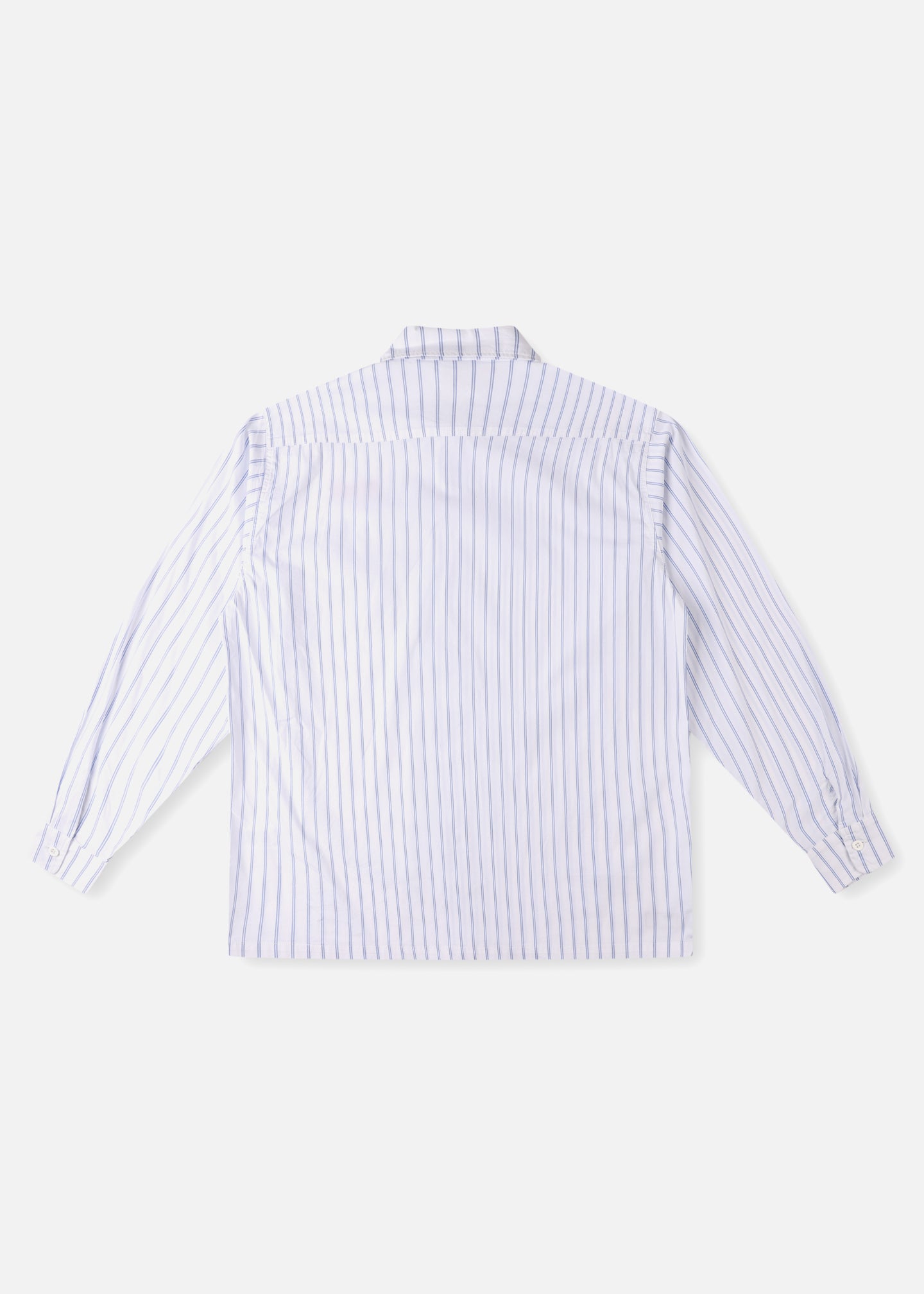 PROJECTS STRIPE LS SHIRT : WHITE BLUE