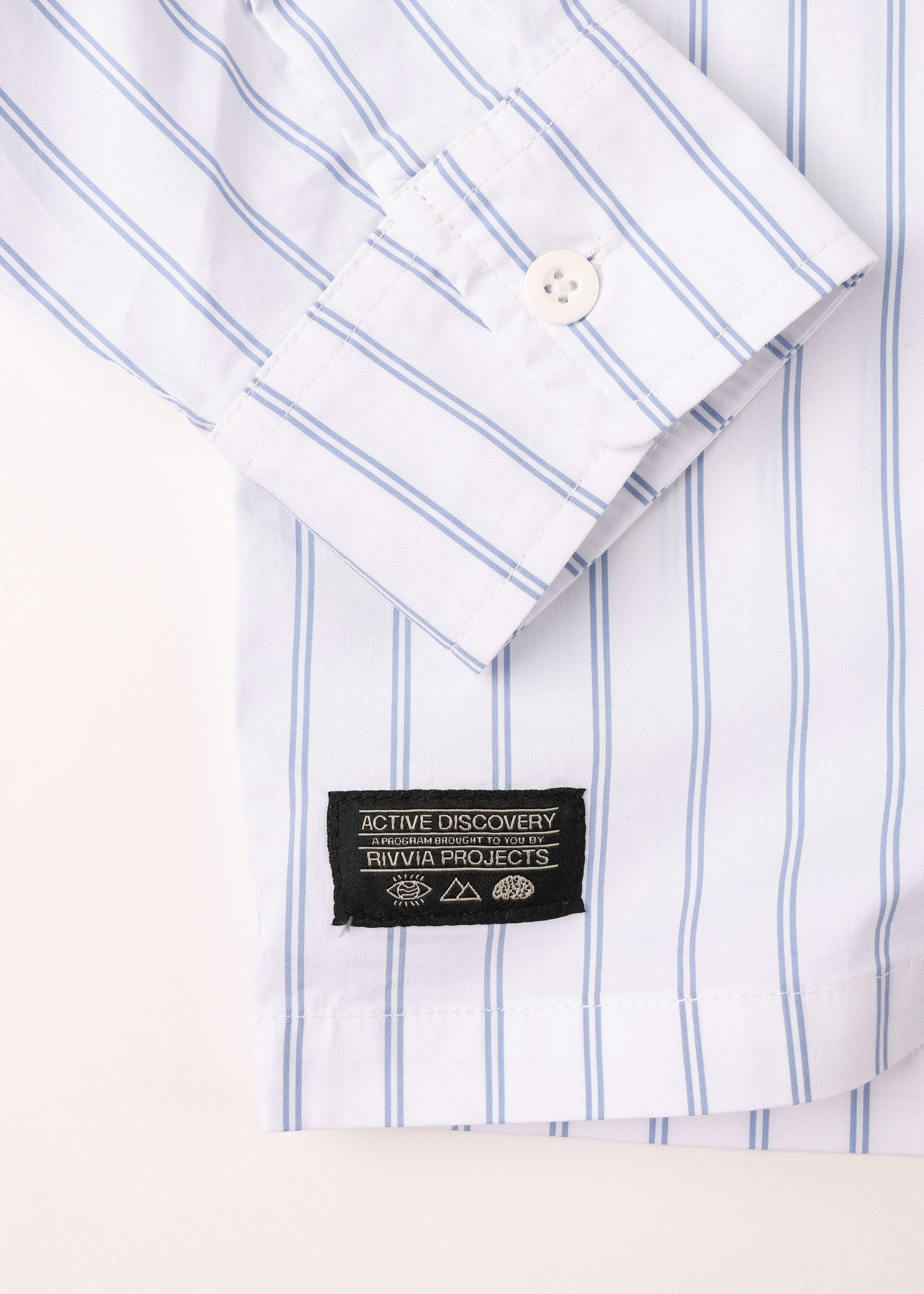 PROJECTS STRIPE LS SHIRT : WHITE BLUE