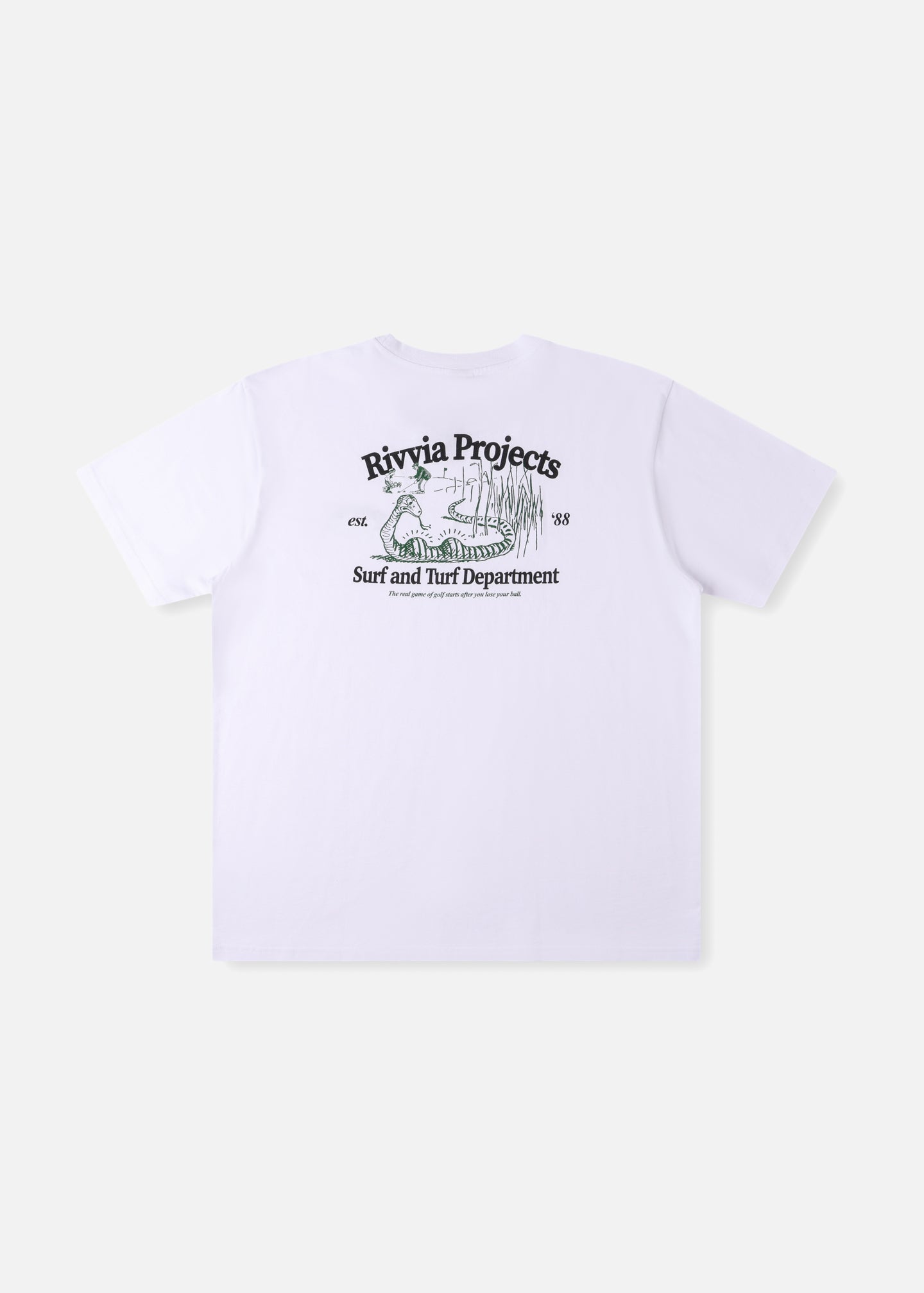 REAL GAME T-SHIRT : WHITE