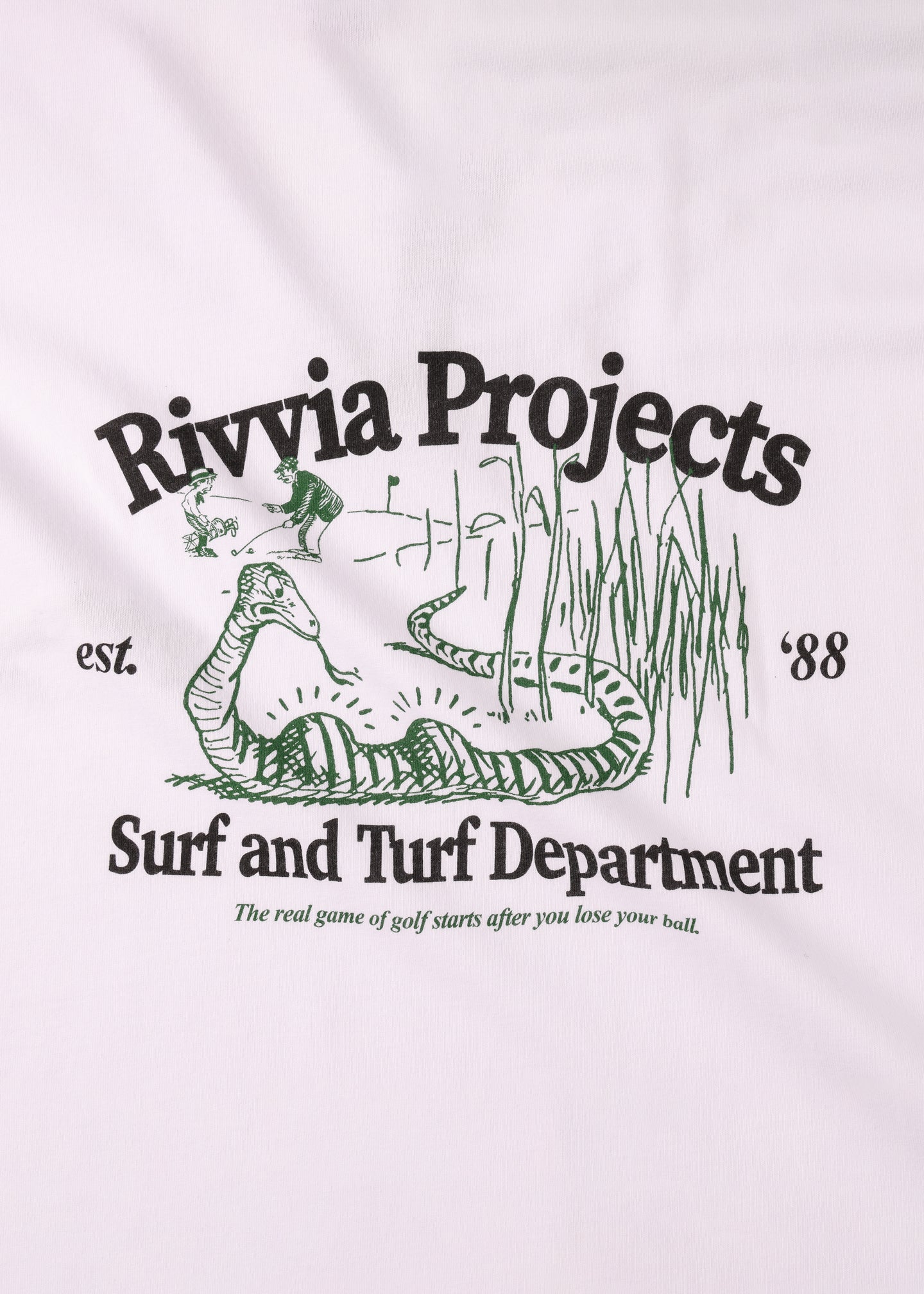 REAL GAME T-SHIRT : WHITE