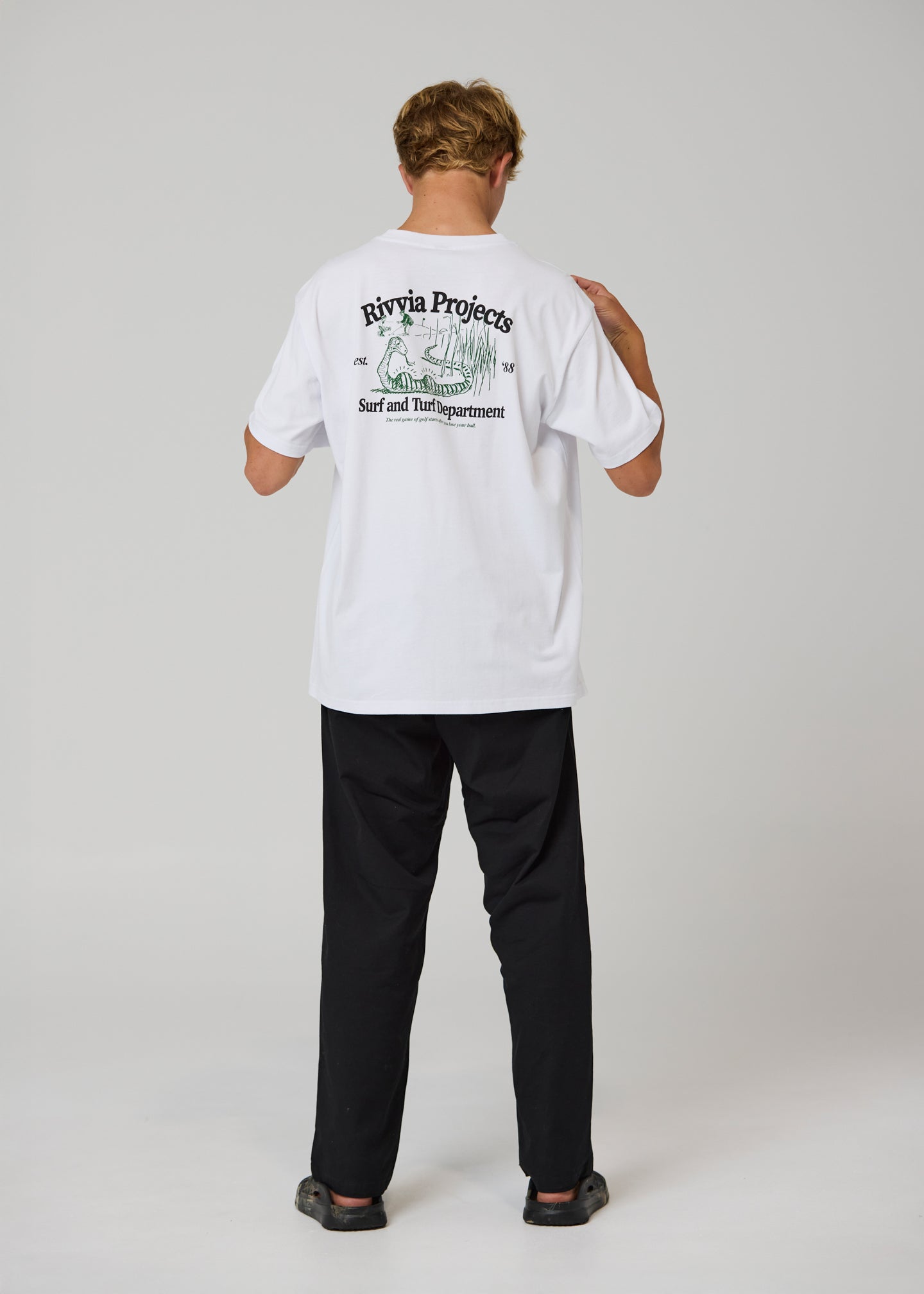 REAL GAME T-SHIRT : WHITE