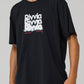 BLUR T-SHIRT  : BLACK