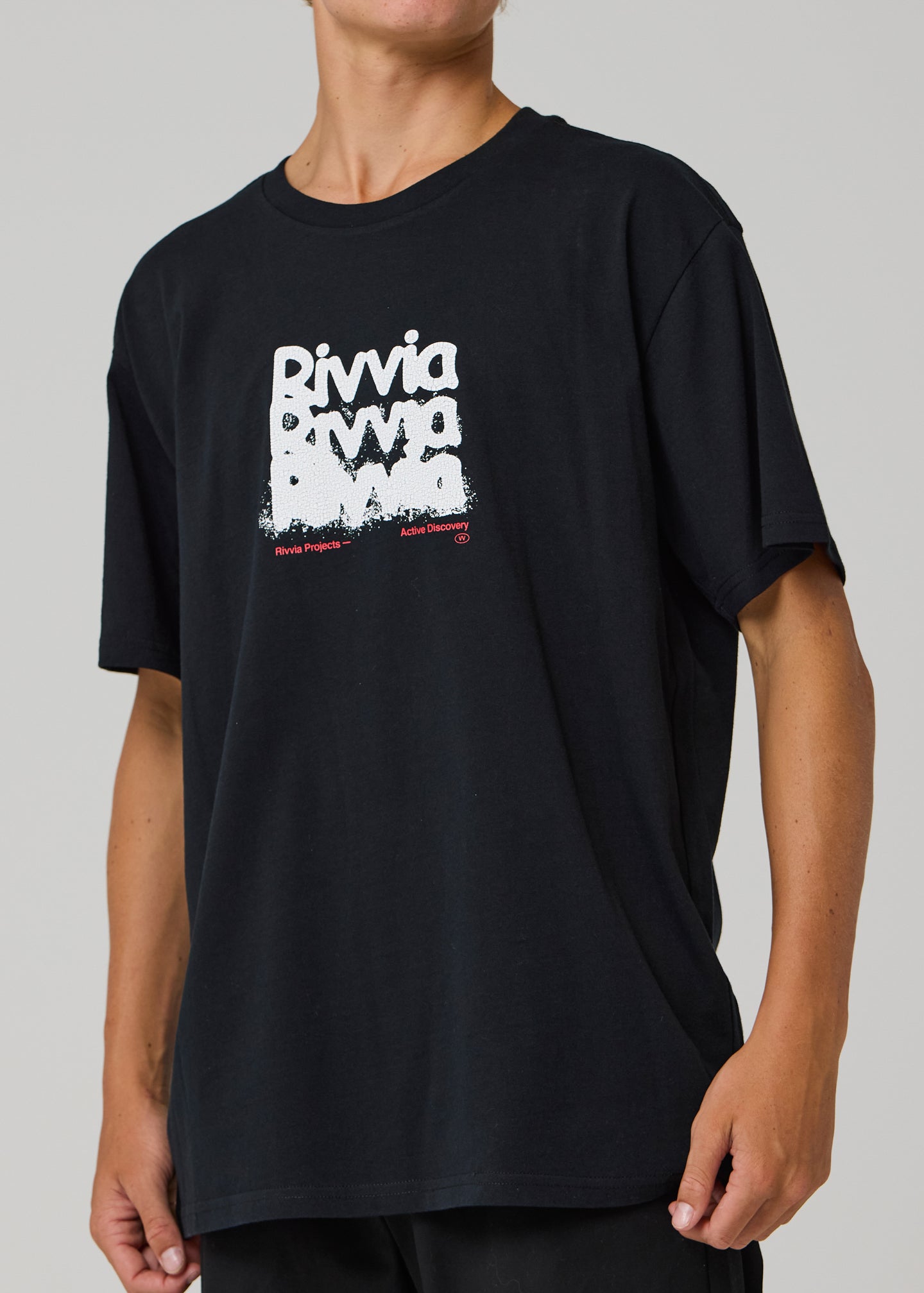 BLUR T-SHIRT  : BLACK