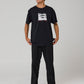 BLUR T-SHIRT  : BLACK