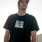 BLUR T-SHIRT  : BLACK