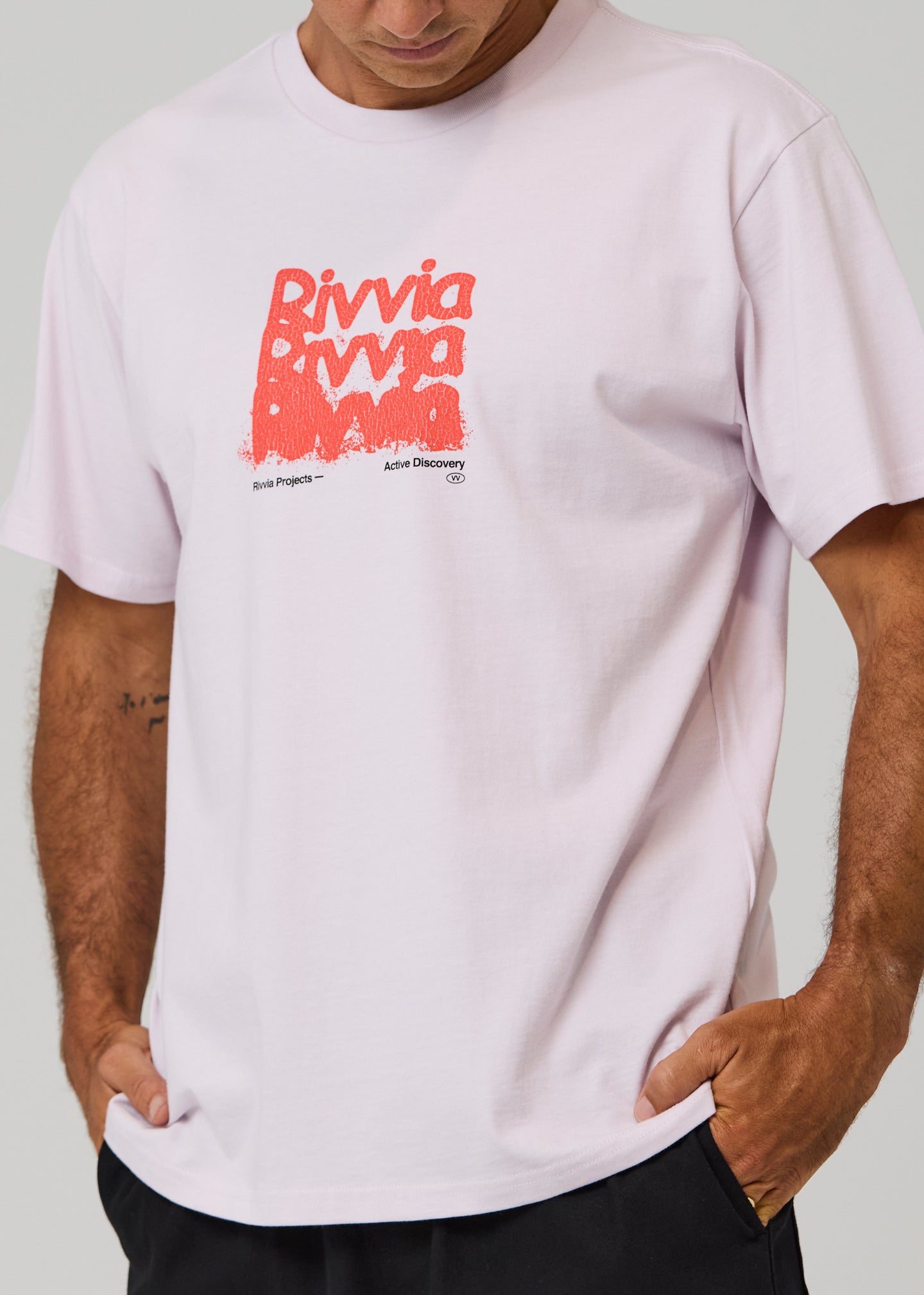 BLUR T-SHIRT : LAVENDER