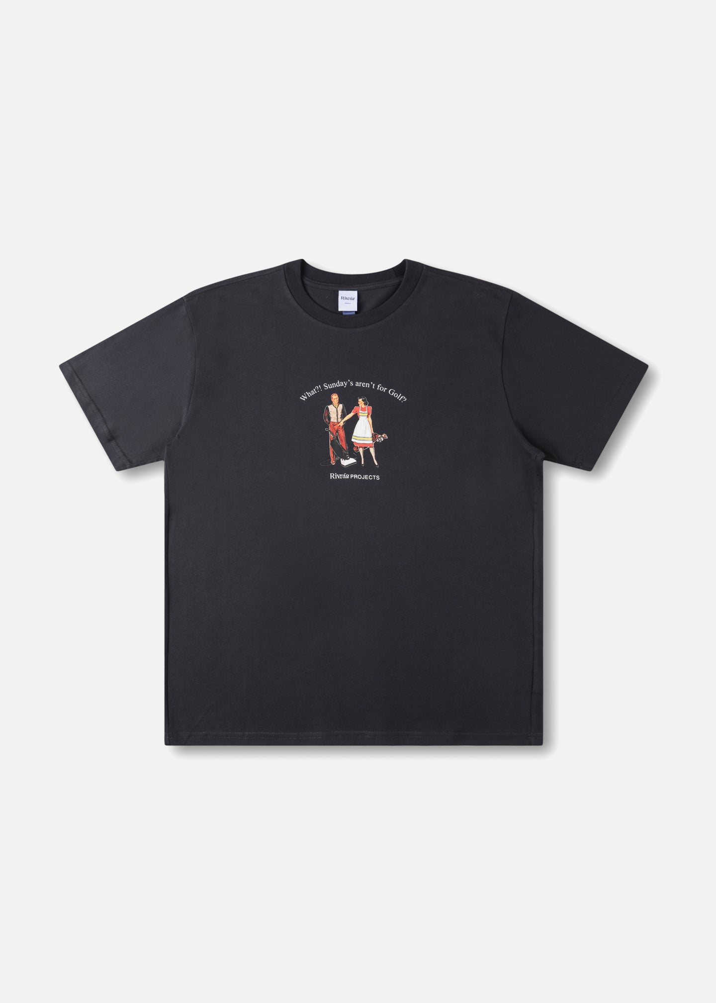 SUNDAY RITUAL T-SHIRT : PIGMENT BLACK