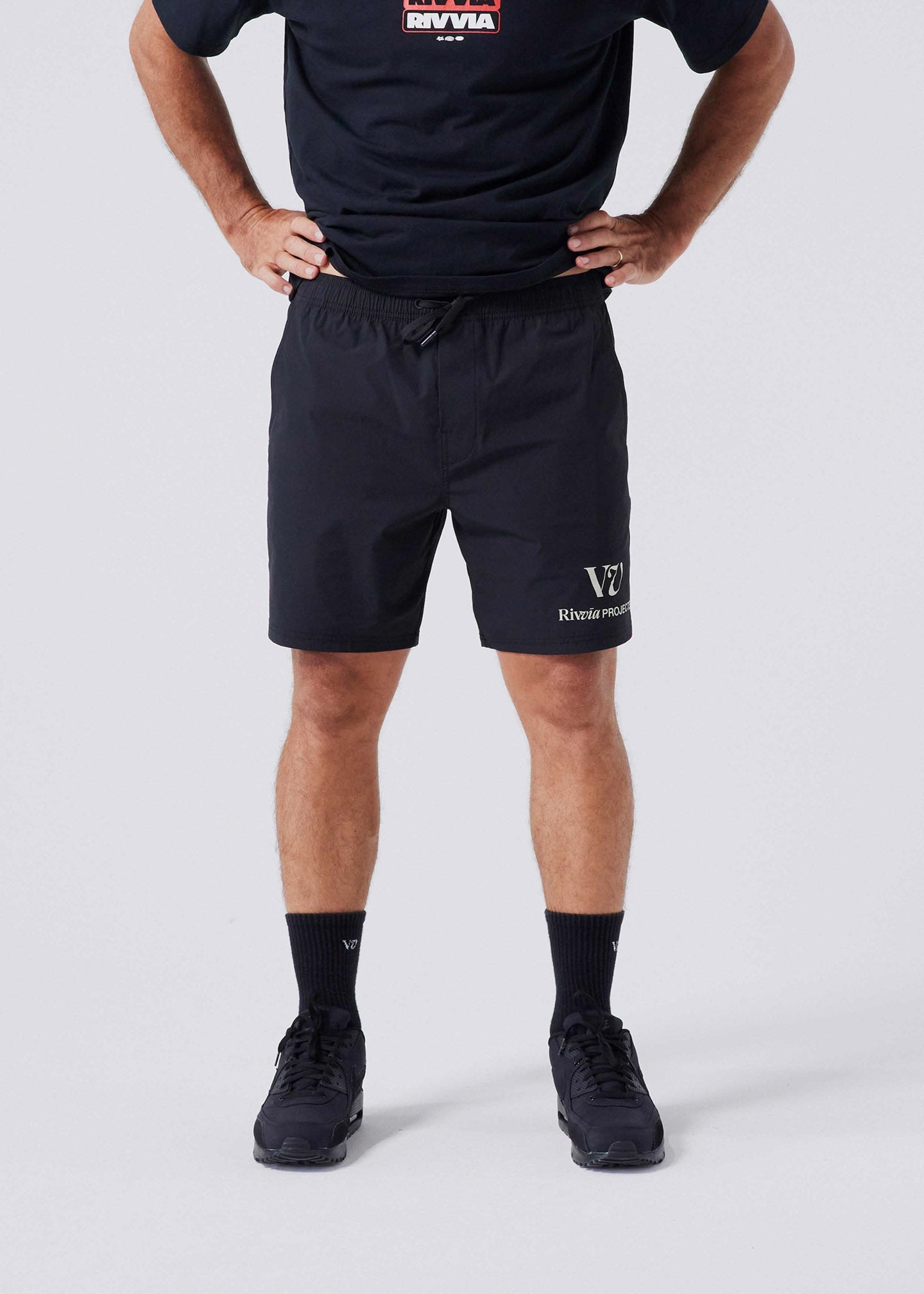 TEAM VV BEACH SHORT : BLACK