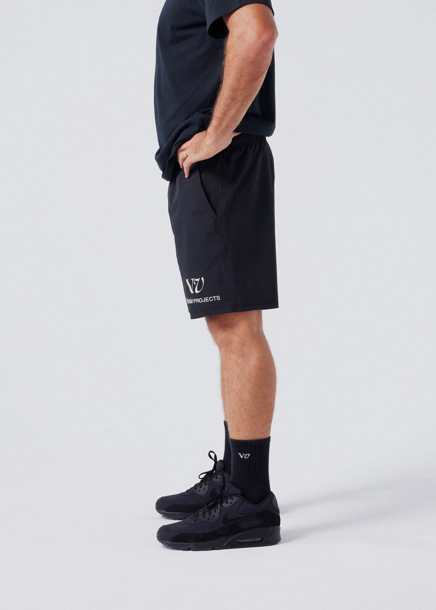 TEAM VV BEACH SHORT : BLACK