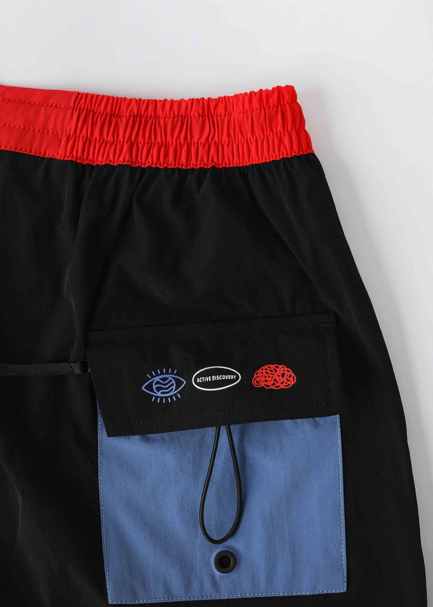 RP MOTION DAILY RIDE SHORT : BLACK RED