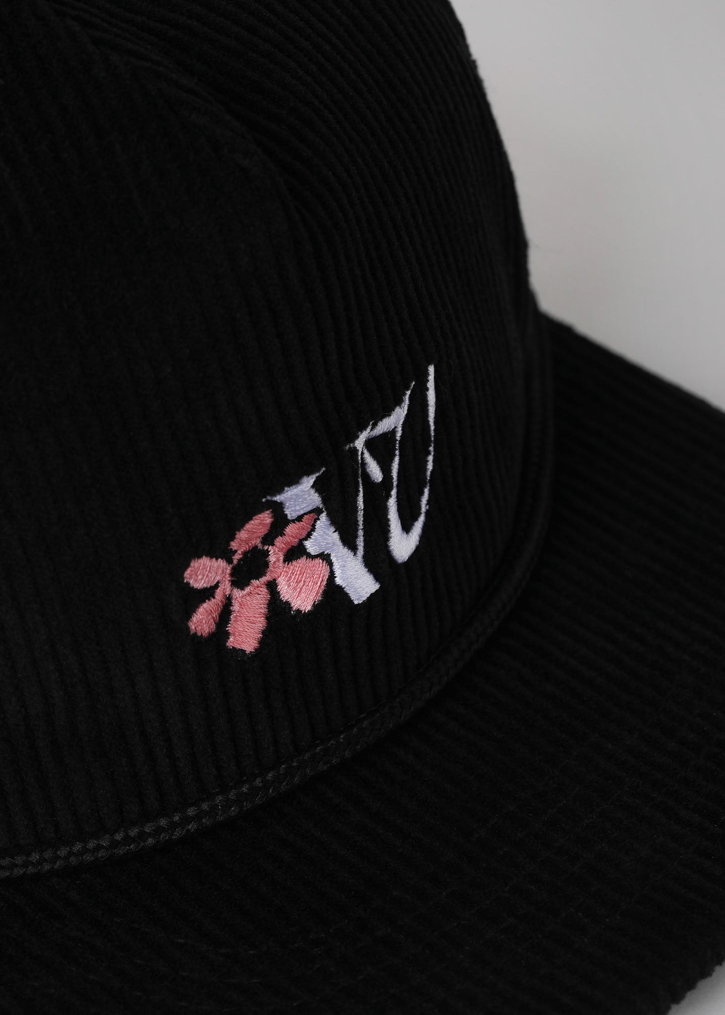 DIGI FLOWER CAP : BLACK