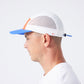 RP MOTION RUNNING CAP : WHITE BLUE RED