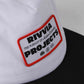 CLASSIC PURSUIT CAP : BLACK WHITE