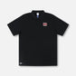 STACKED POLO : BLACK