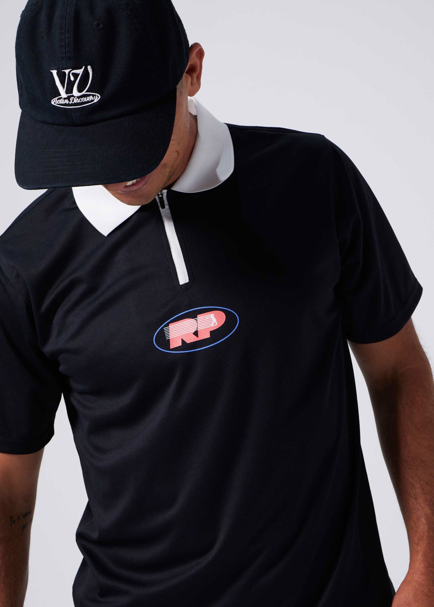 RP MOTION POLO : BLACK