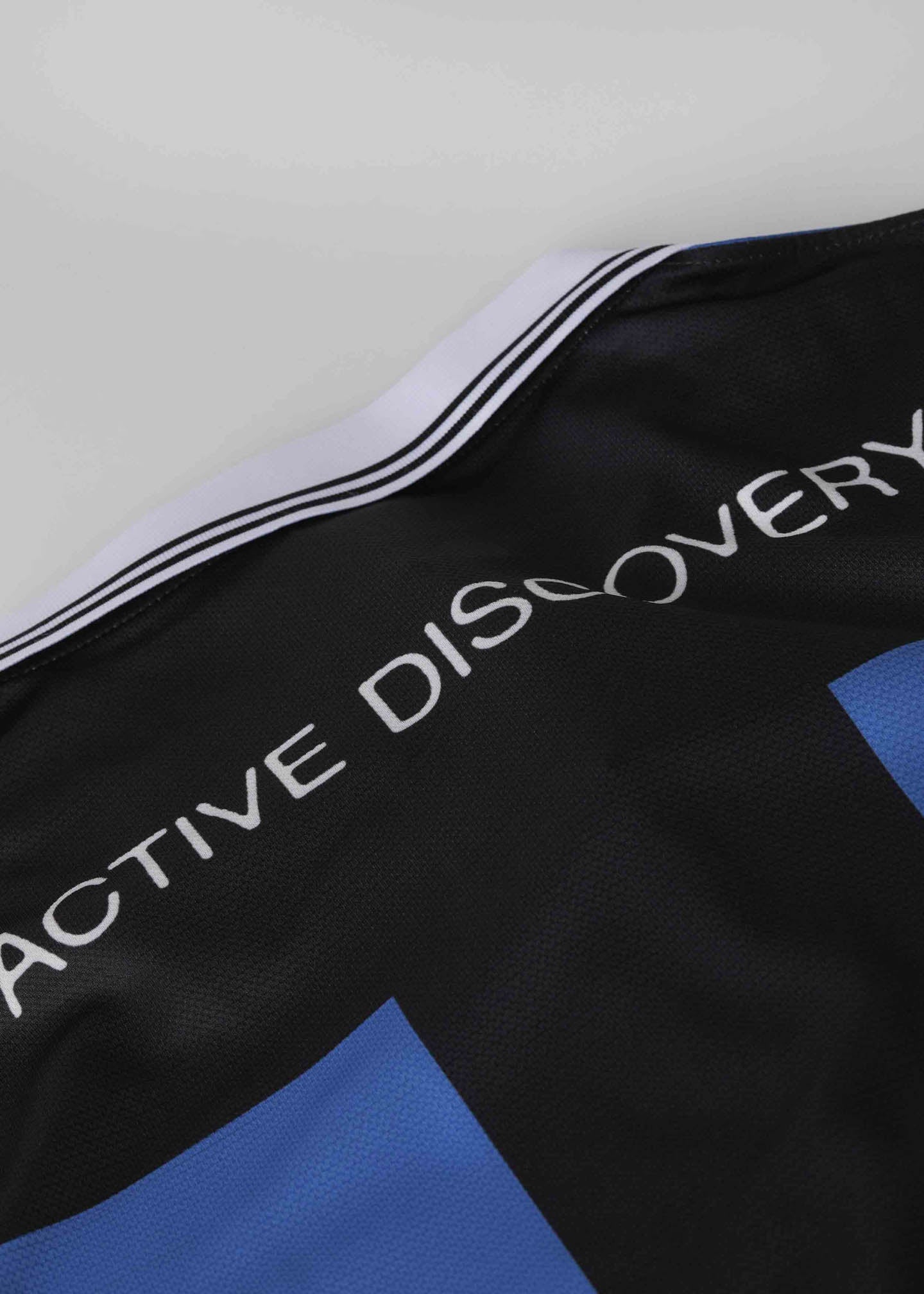 TEAM VV RPL LS POLO : BLACK/BLUE