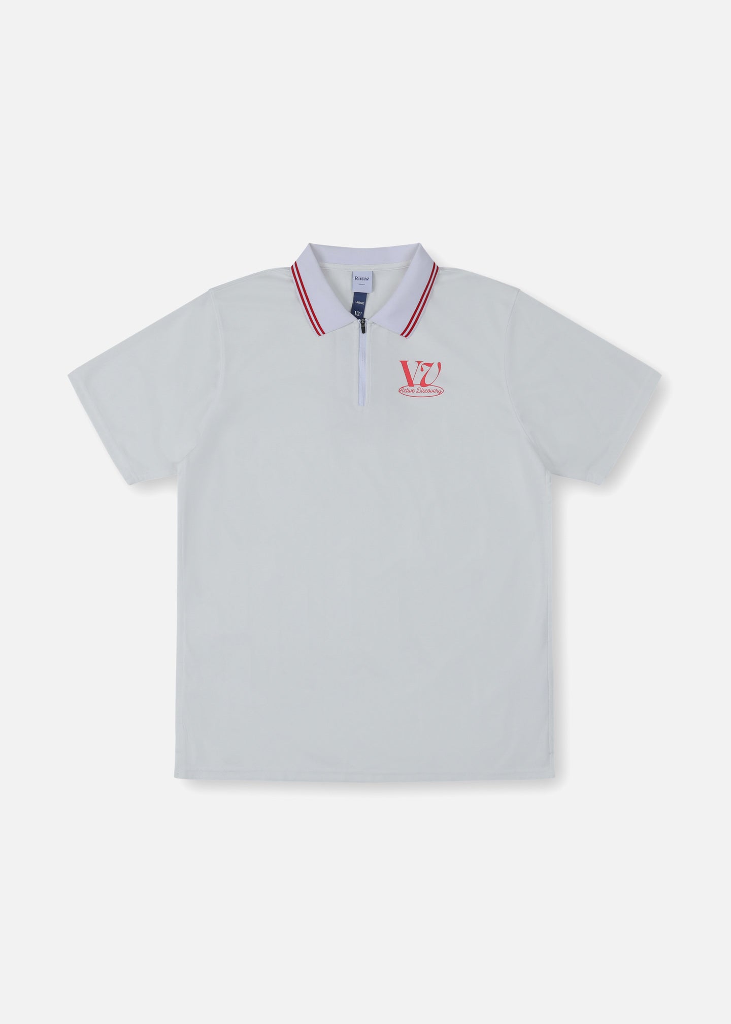 POWER FADE POLO : WHITE