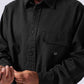 OFF TRACK LS SHIRT : WASHED BLACK