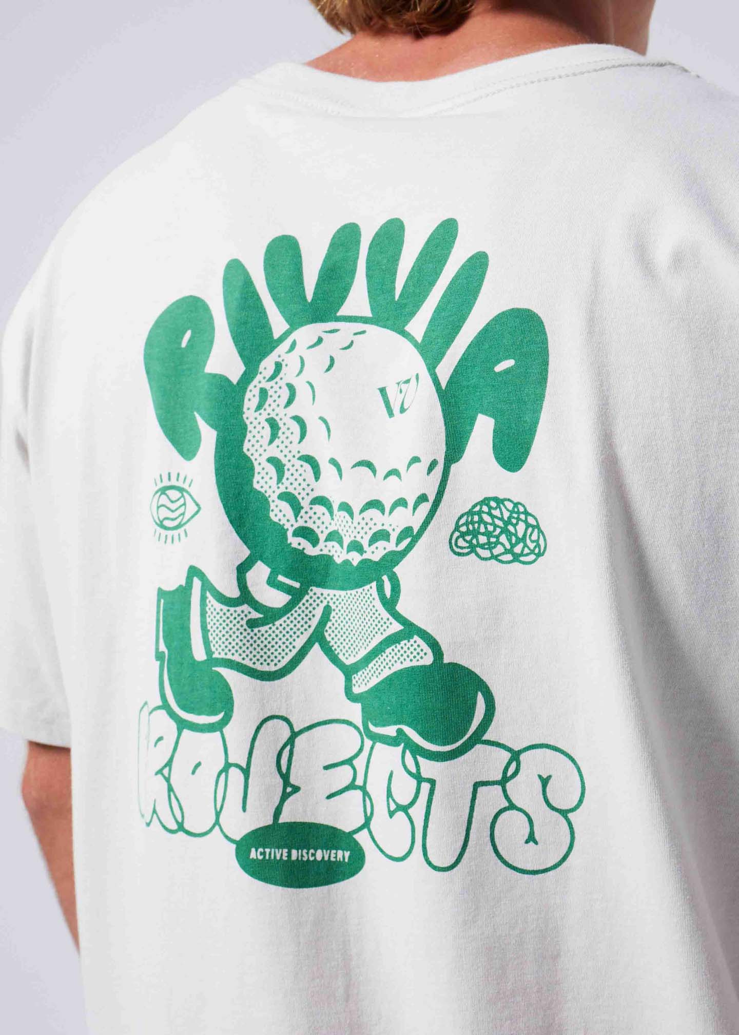 GOLF HEAD T-SHIRT  : OFF WHITE