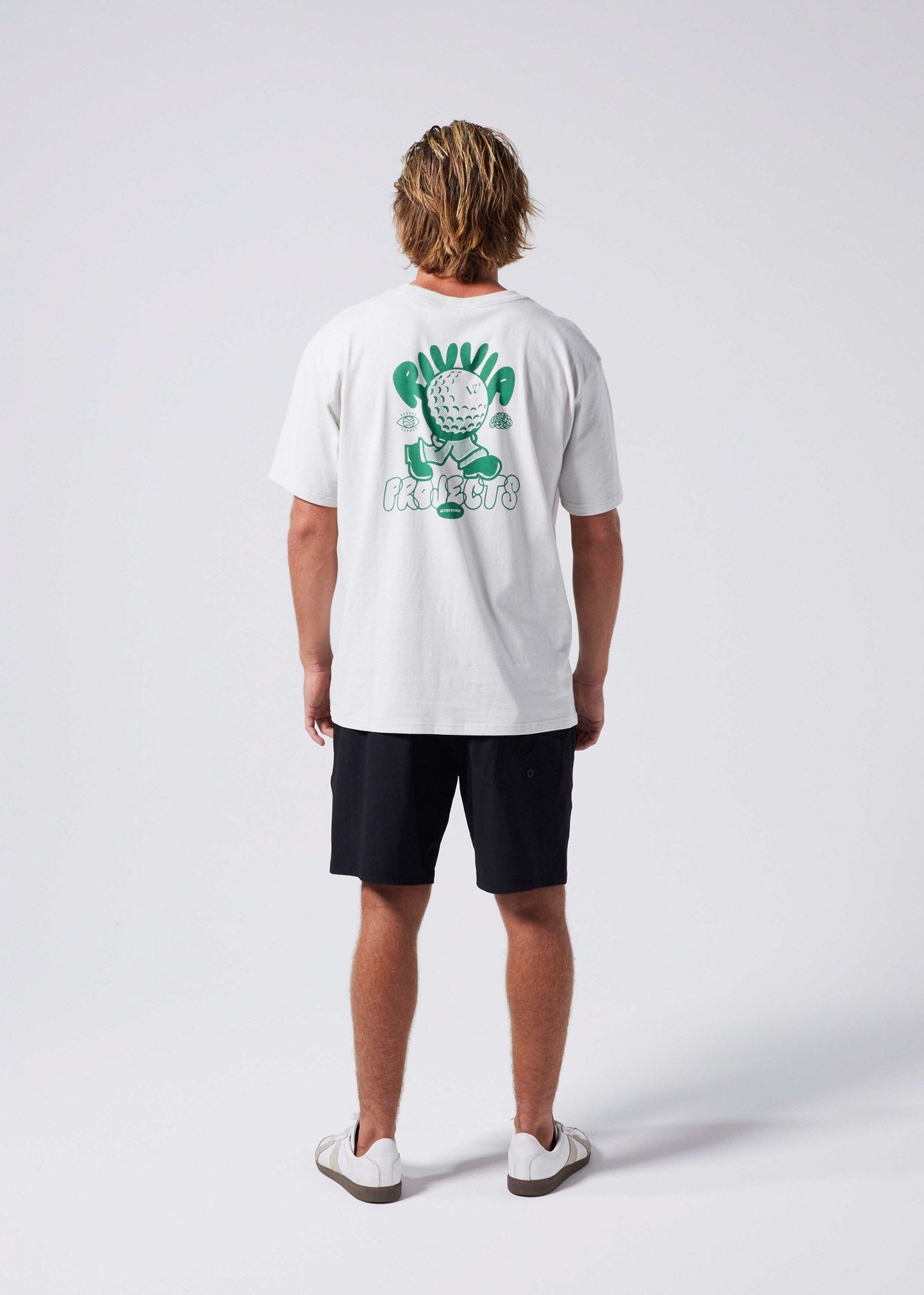 GOLF HEAD T-SHIRT  : OFF WHITE