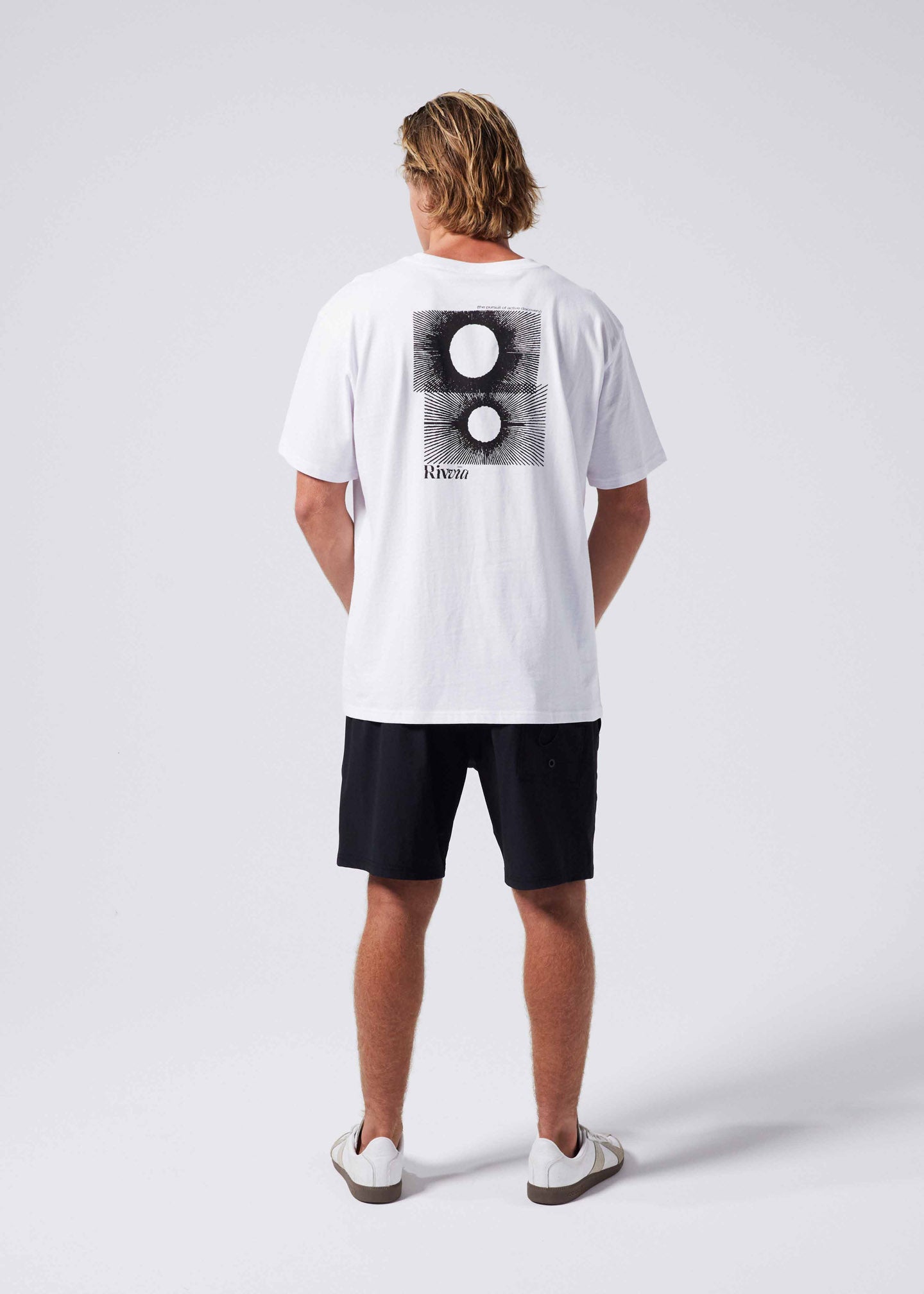 DARK SUN T-SHIRT : WHITE