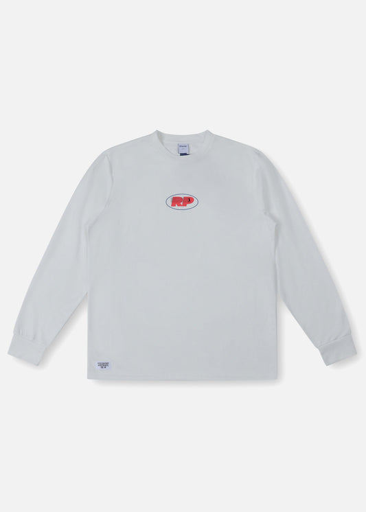 RP MOTION SPORTS LS T-SHIRT : WHITE