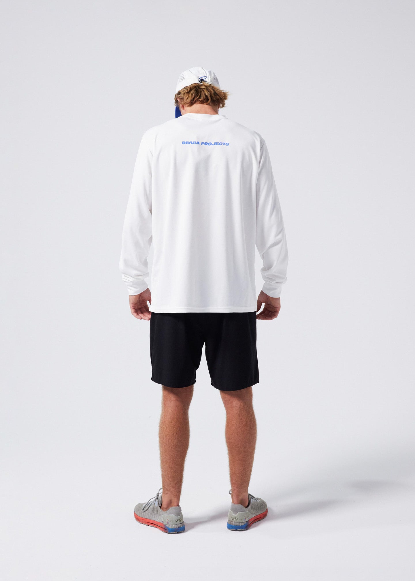 RP MOTION SPORTS LS T-SHIRT : WHITE