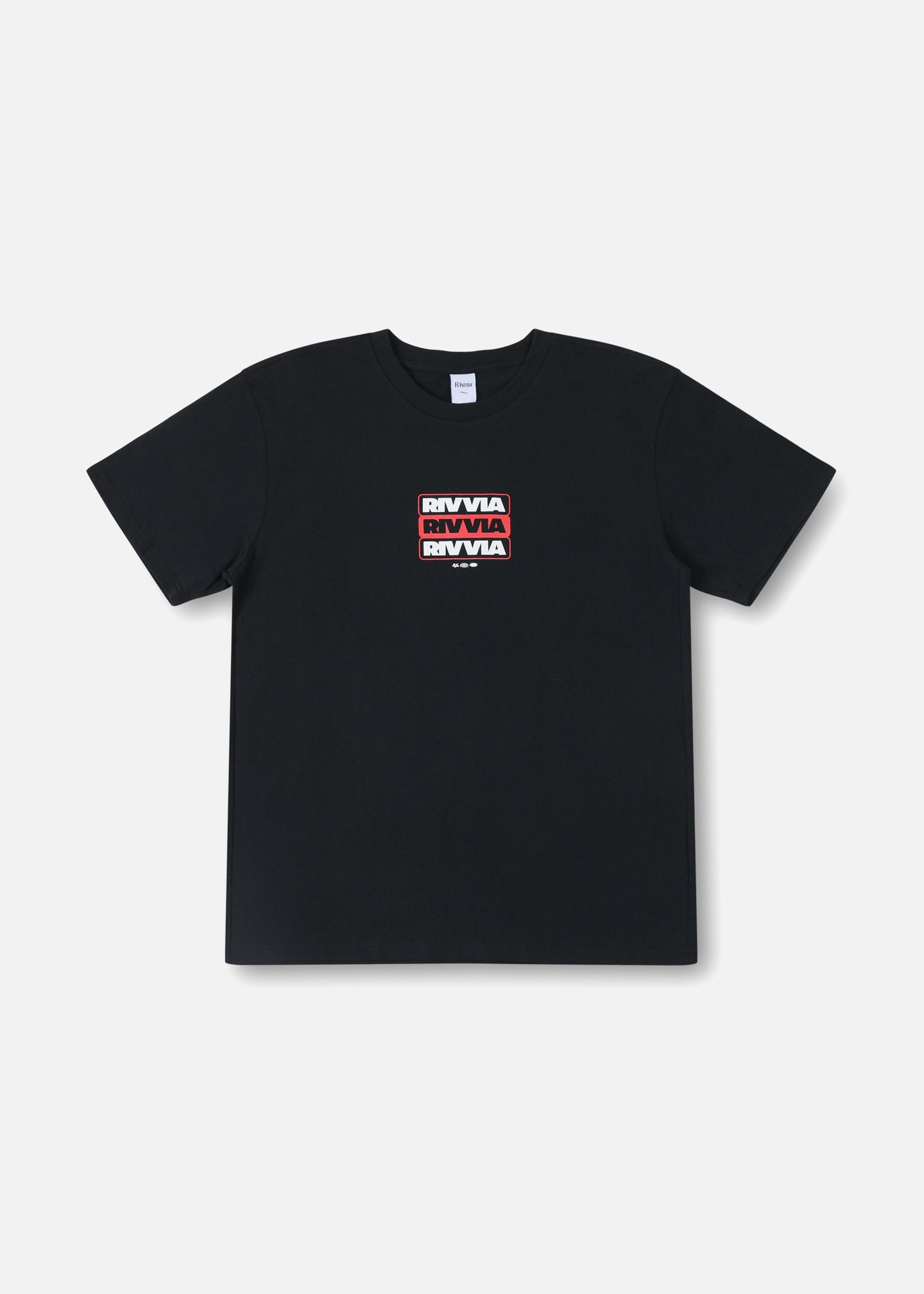 STACKED T-SHIRT : BLACK