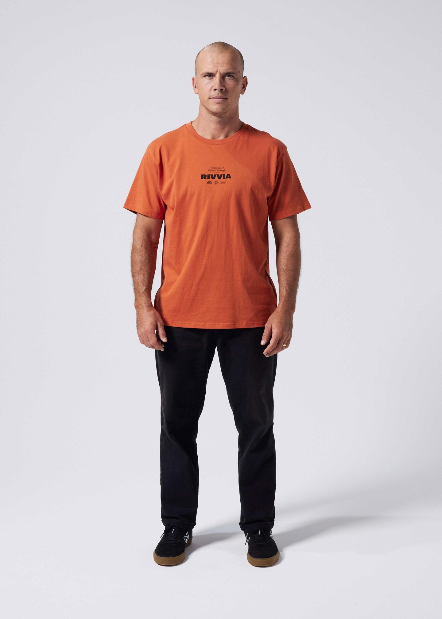 CLASSIC PURSUIT T-SHIRT : TERRACOTTA