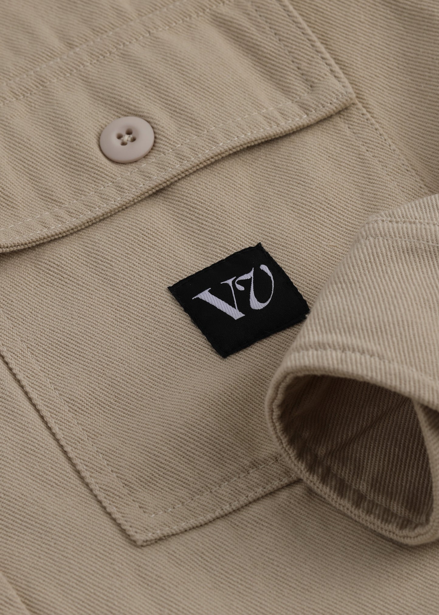 OFF TRACK LS SHIRT : PARCHMENT