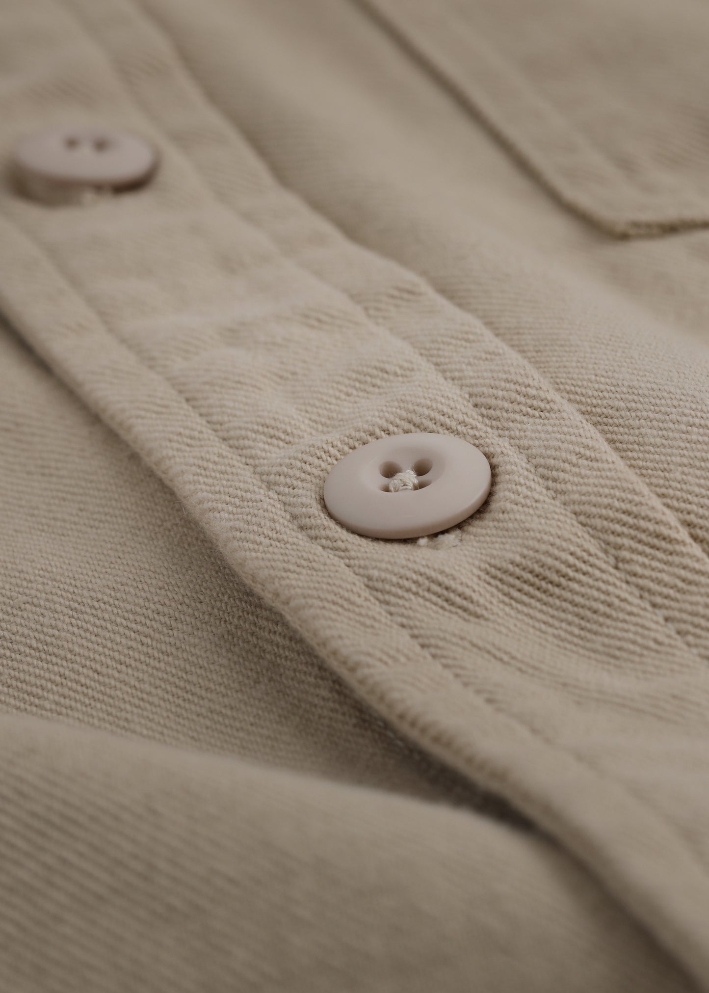 OFF TRACK LS SHIRT : PARCHMENT