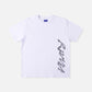 GRAF CHECK T-SHIRT : WHITE